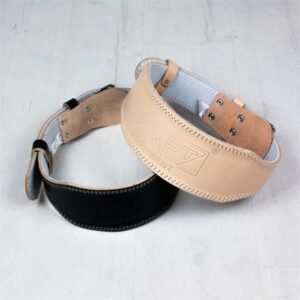 Cinto de Weightlifting - Couro Castanho 10cm - M