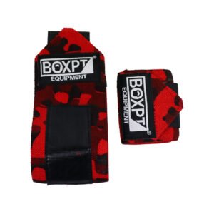 Munhequeira CAMUFLADA VERMELHA