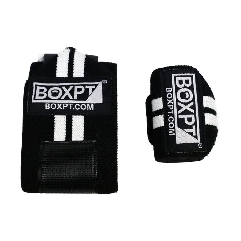 Munhequeira PRETA e BRANCA – BOXPT Equipment
