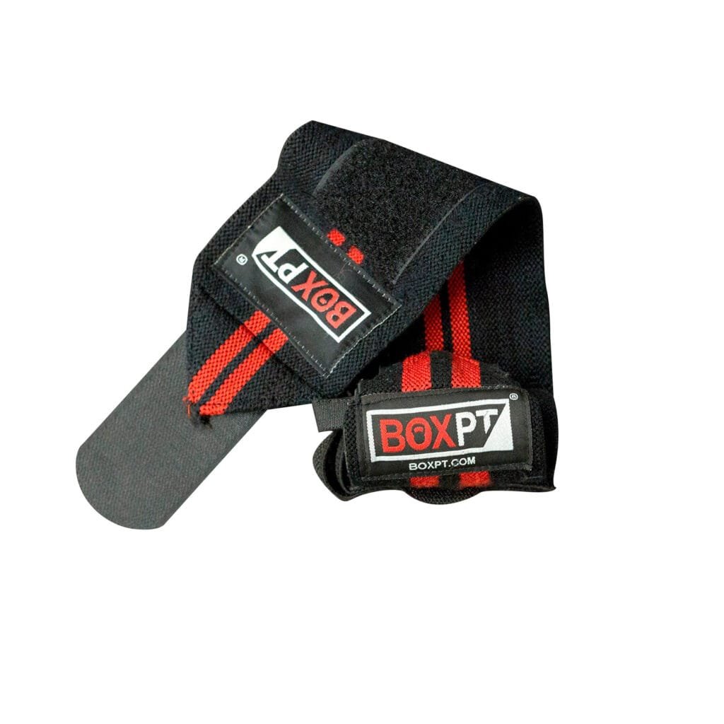 Munhequeira PRETA e VERMELHA – BOXPT Equipment